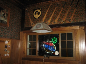 Inside Champion's Pub.
