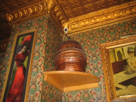 Inside Champion's Pub.