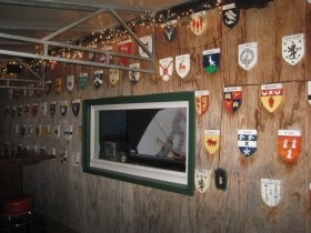 Inside Champion's Pub.