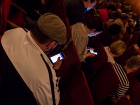 Elvis Costello at the Riverside Theater - 6/10/2014.