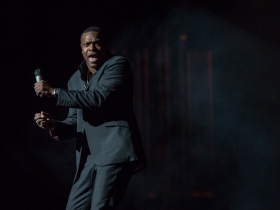 Chris Tucker at the Riverside Theater