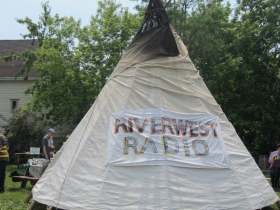 Riverwest Radio Tipi
