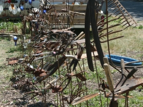 Reclaimed Metal as Art