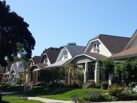1920s era housing on Weil Street