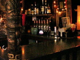 Back of that bar.