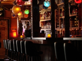 The bar.