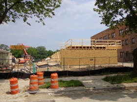 2650 N. Humboldt Blvd is under construction in Riverwest.