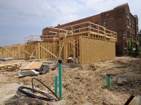 2650 N. Humboldt Blvd is under construction in Riverwest.