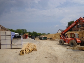 2650 N. Humboldt Blvd is under construction in Riverwest.