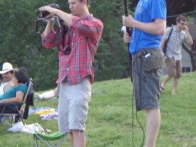 Filming is underway.