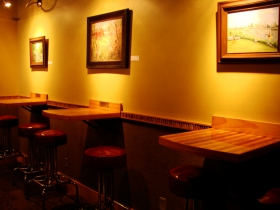 Interior of Art*Bar.
