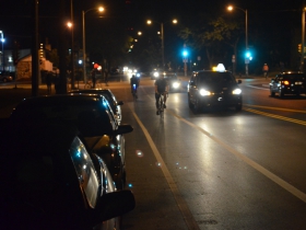 The Riverwest 24 goes through the night.