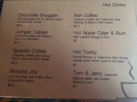 Hot drinks