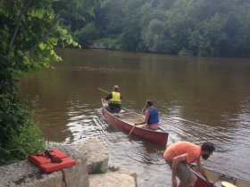 Dave Reid Canoeing