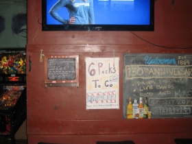 Messages are handwritten here, sometimes in crayon.