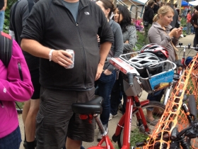 Dave Reid and the B-Cycle.