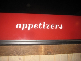 Appetizers.