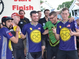 Milwaukee Bike Polo Team Celebrates Placing 2nd as an A Team