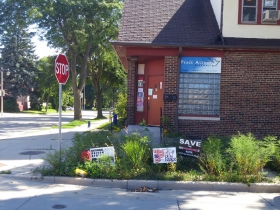 Peace Action Wisconsin is on N. Weil Street.