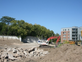 1150 North Apartments Site Preparation