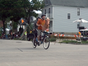 Horse bike tandem?