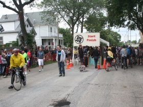 Finish line.