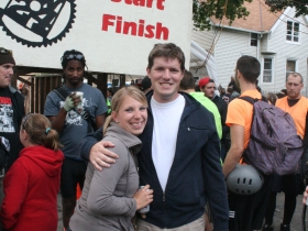 Alison Peterson and Jeramey Jannene.