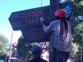 Gordon Park sign change