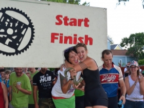 Solo Female Riders Tied for Second Place