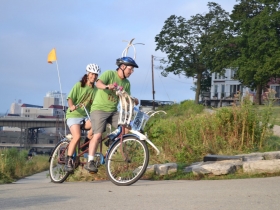 Team Bonecrusher on the Kadish Park Switchback