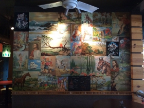 Wall collage