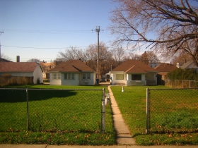 Homes in the Rufus King neighborhood.
