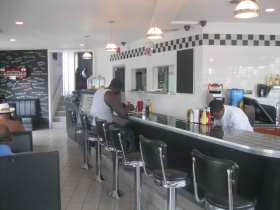 Inside The Diner.