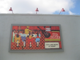 The Diner sign.
