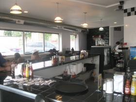 Inside The Diner.
