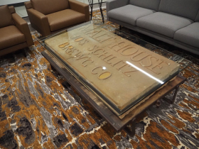 Schlitz Malt House Table