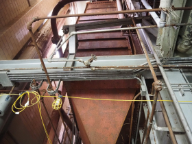 Abandoned Boiler at Schlitz Powerhouse