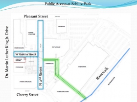 Public Access at Schlitz Park