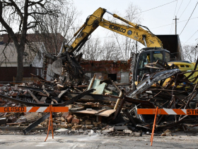 Demolition of 3613-3615 W. Burleigh St.