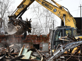 Demolition of 3613-3615 W. Burleigh St.