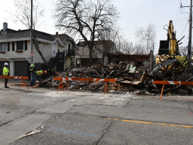 Demolition of 3613-3615 W. Burleigh St.