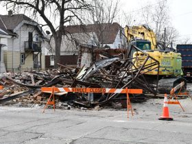 Demolition of 3613-3615 W. Burleigh St.