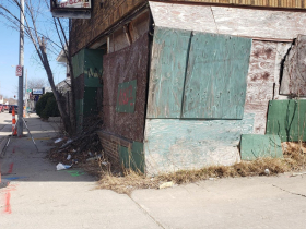 3613-3615 W. Burleigh St. Before Demolition