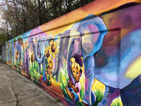Tia Richardson Locust Street Mural