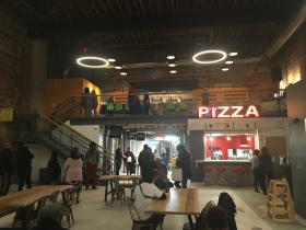 Pre-Grand Opening Crowd