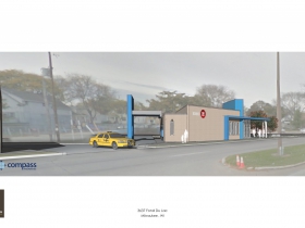 BMO Harris Bank Sherman Park Branch Rendering