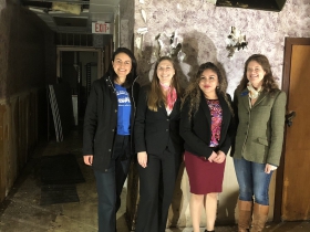 LBWN staffers and Leticia Munoz Hernandez