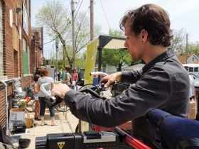 Mobile Bike Hub event.