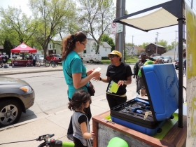 Mobile Bike Hub event.