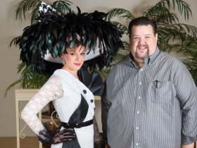 My Fair Lady Raffle Hat
